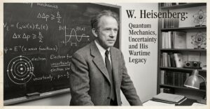 W. Heisenberg: Quantum Mechanics, Uncertainty and His Wartime Legacy