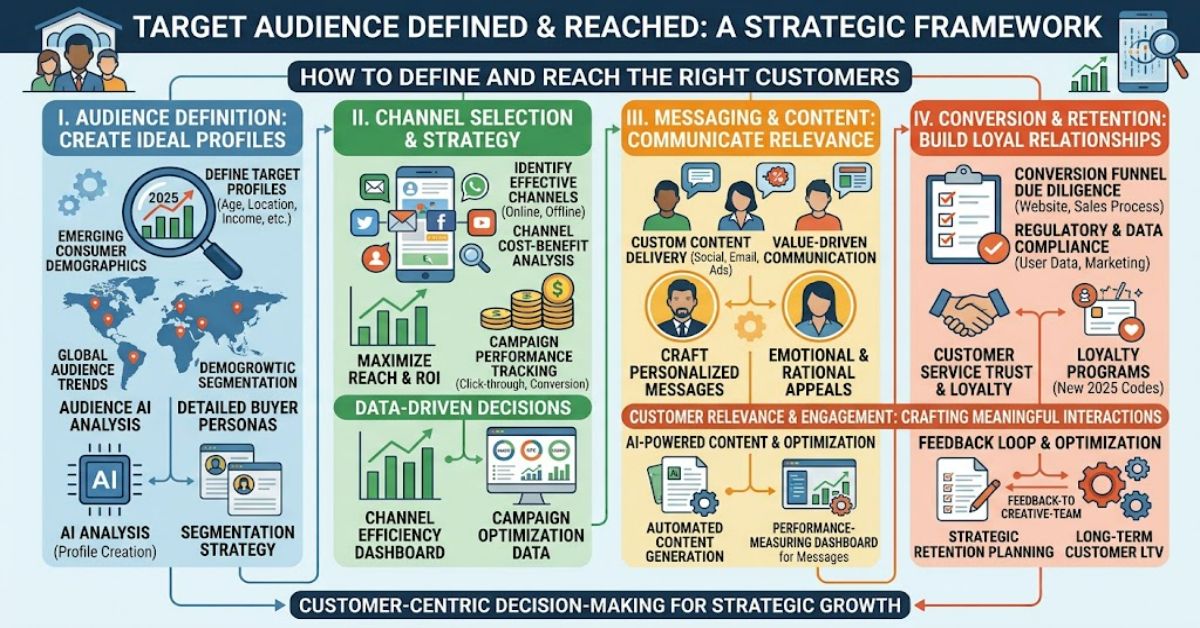 Target Audience: How to Define and Reach the Right Customers