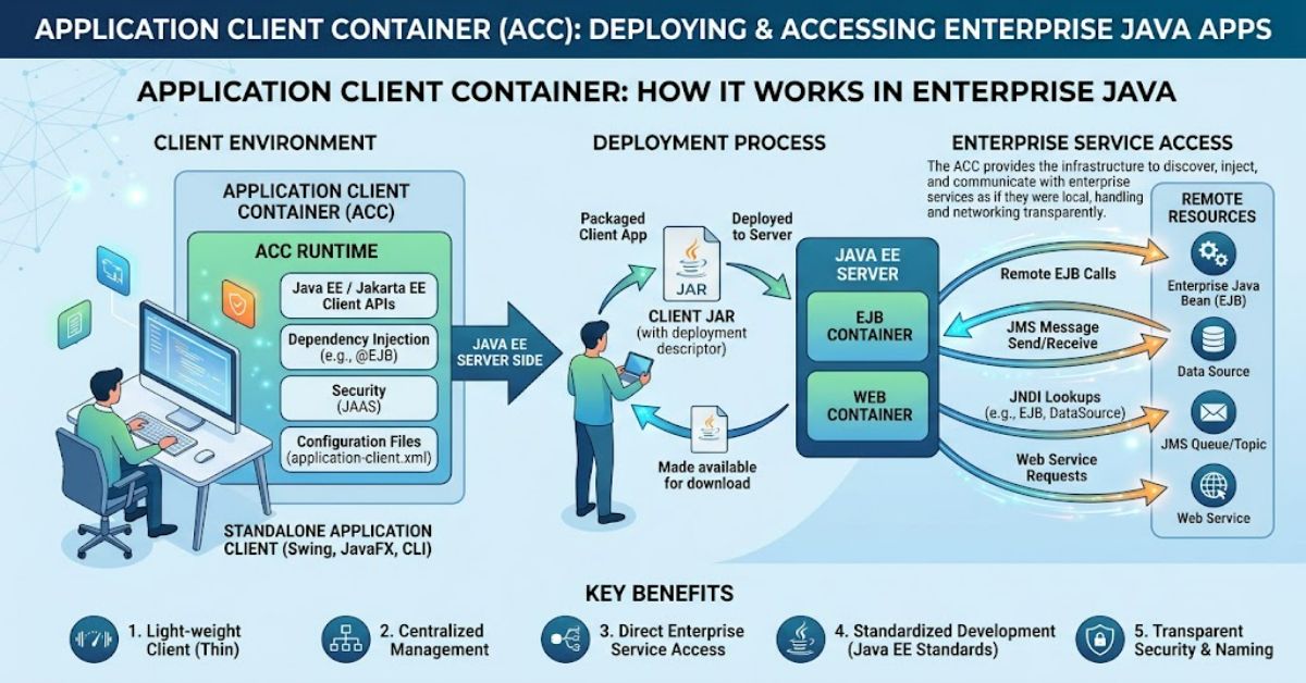 Application Client Container: How It Works in Enterprise Java