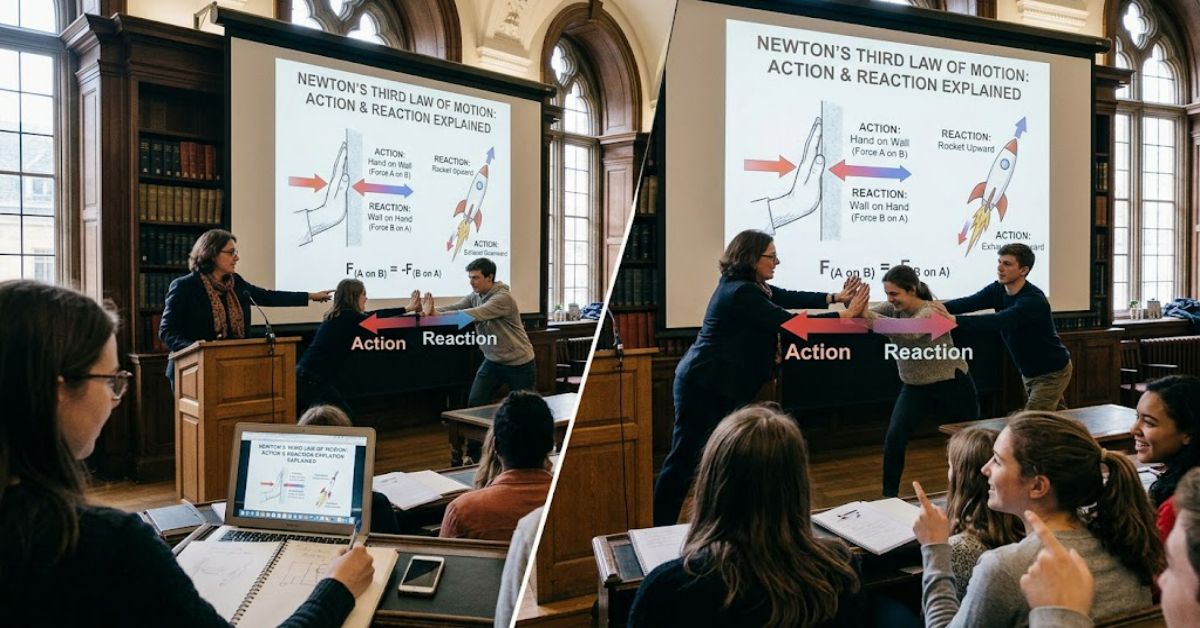 Newton's Third Law: Action and Reaction Explained