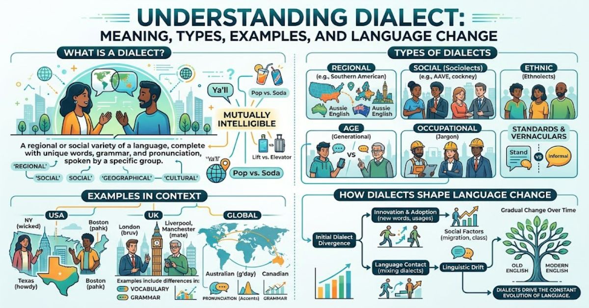 Dialect: Meaning, Types, Examples, and How Language Changes