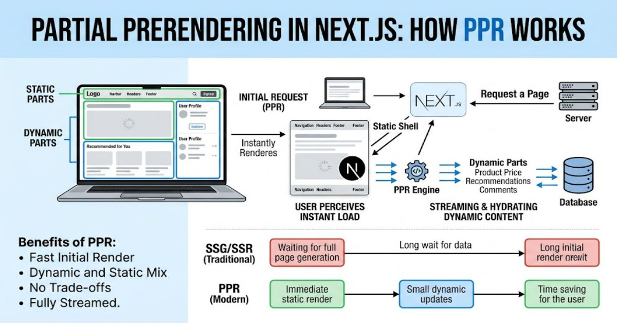 Partial Prerendering in Next.js: How PPR Works