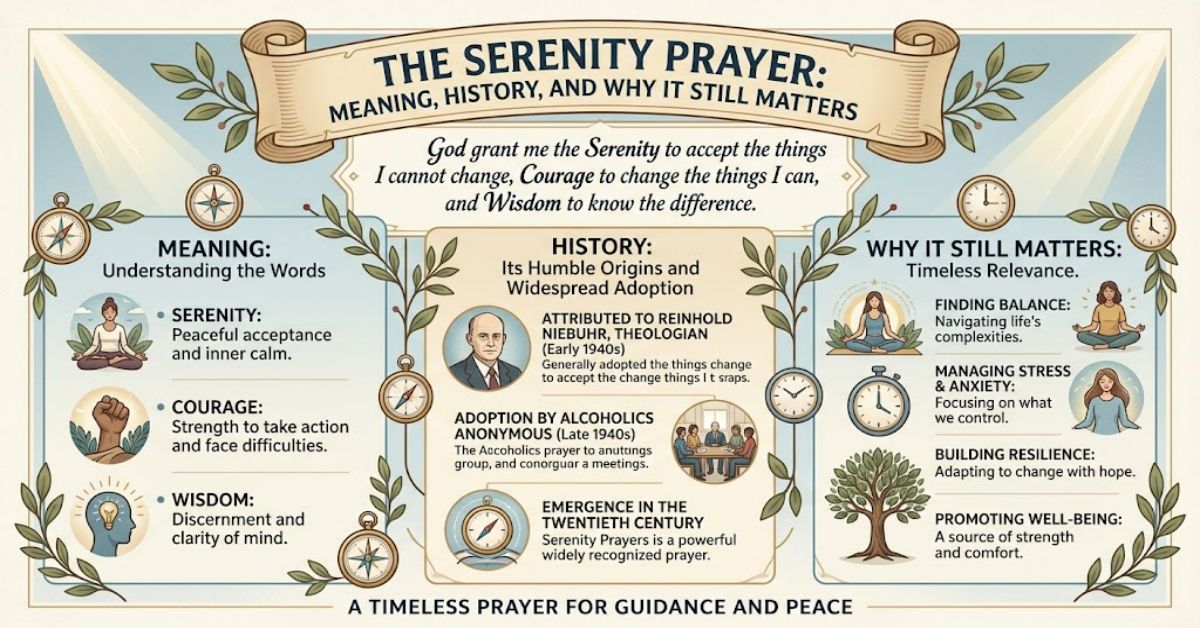 Serenity Prayer: Meaning, History and Why It Still Matters