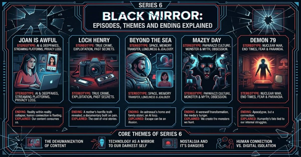 Series 6 Black Mirror: Episodes, Themes and Ending Explained