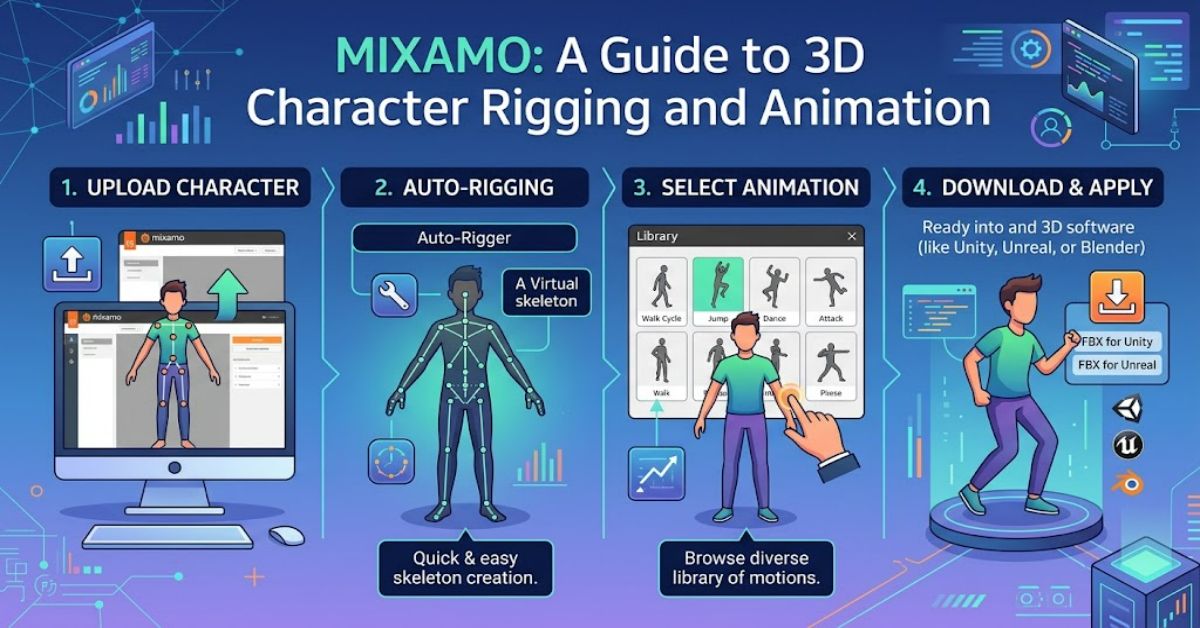 Mixamo: A Guide to 3D Character Rigging and Animation