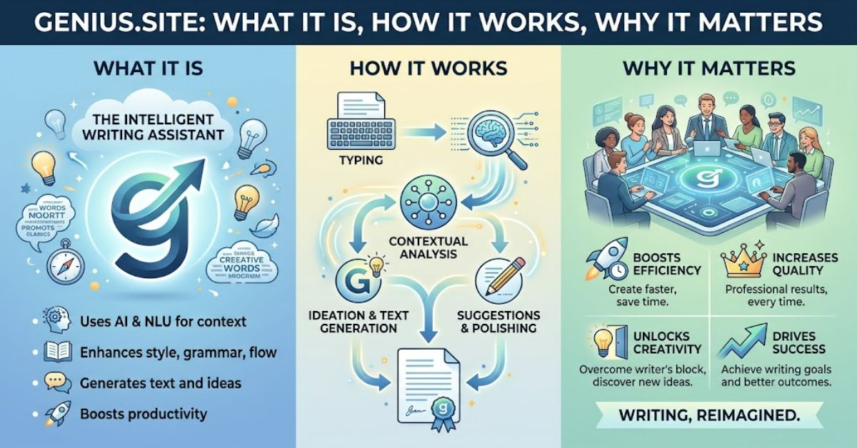 Genius.site: What It Is, How It Works and Why It Matters